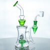 Tsunami Concentrate Rig Shower Head Pyramid 10"