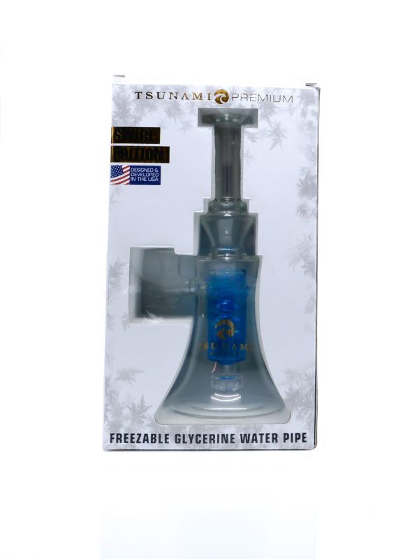 Tsunami Water Pipe, Freezable Glycerine, Swirl Edition - Image 2