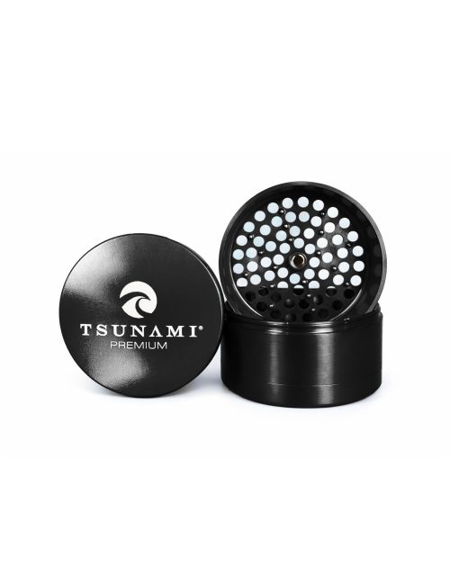 Tsunami Dry Herb Grinder, Micro Rounded Teeth
