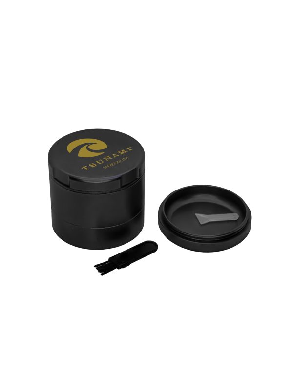 Tsunami Dry Herb Grinder, Micro Rounded Teeth - Image 2